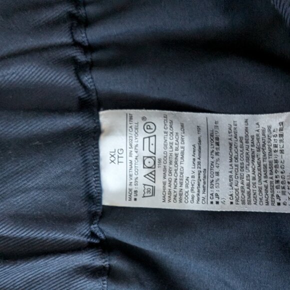 NWT Banana Republic contrast trim shorts, XXL - Picture 3 of 6